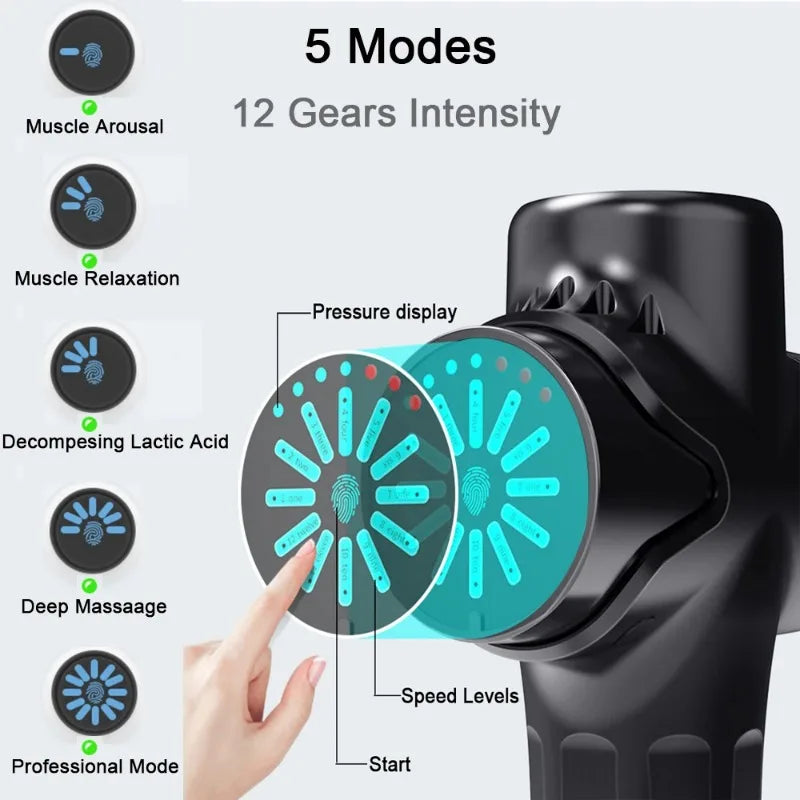 Recover Pro™ – Deep Tissue Massage Gun