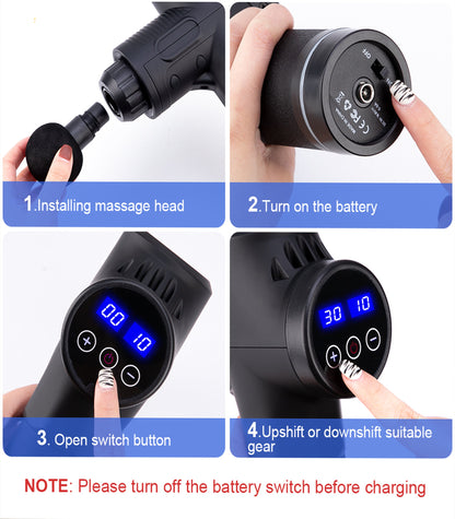 MasterMuscle™ -Professional Massage Gun