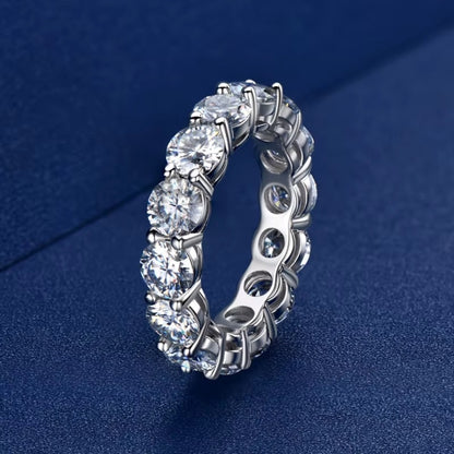 NANLUV Moissanite Eternity Band