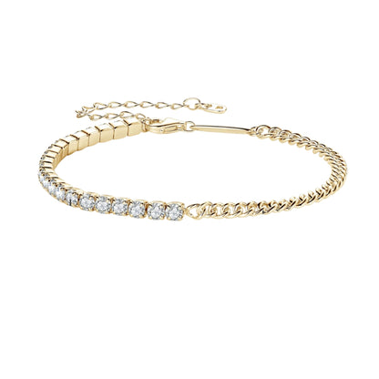 NANLUV Moissanite Sparking Bracelet