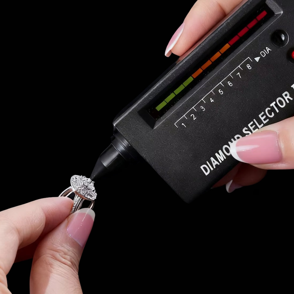 NANLUV Éclat Halo Moissanite Bridal Set