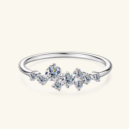 NANLUV Celestia Bloom Moissanite Ring
