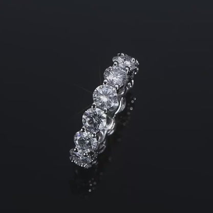 NANLUV Moissanite Eternity Band
